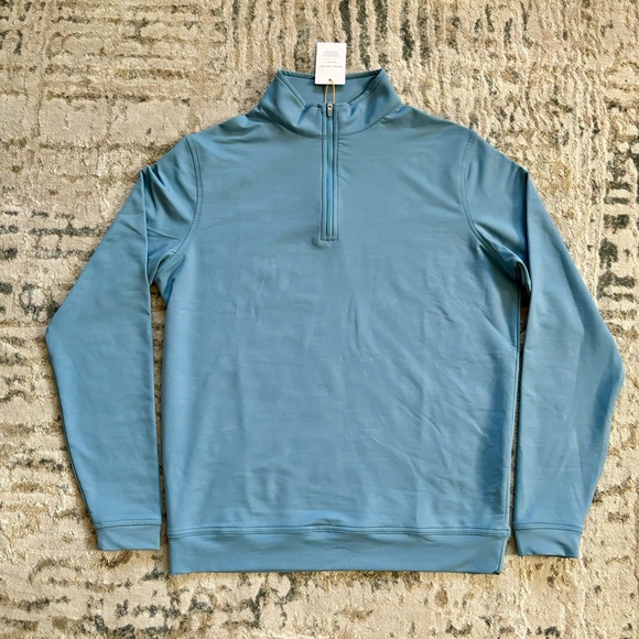 Peter Millar Other - Peter Millar Perth Camo Performance 1/4 Zip Golf Shirt NEW Men’s Small Rainfall
